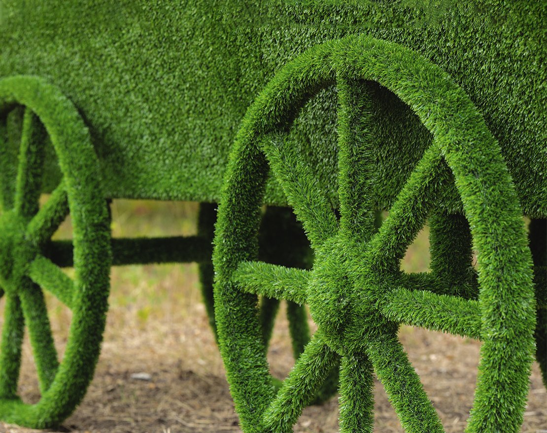 Топиари Телега - газон Eco - вид 4