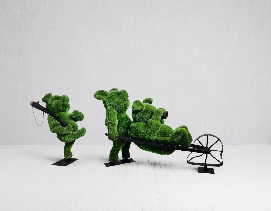 Топиари Три поросенка - вид 3