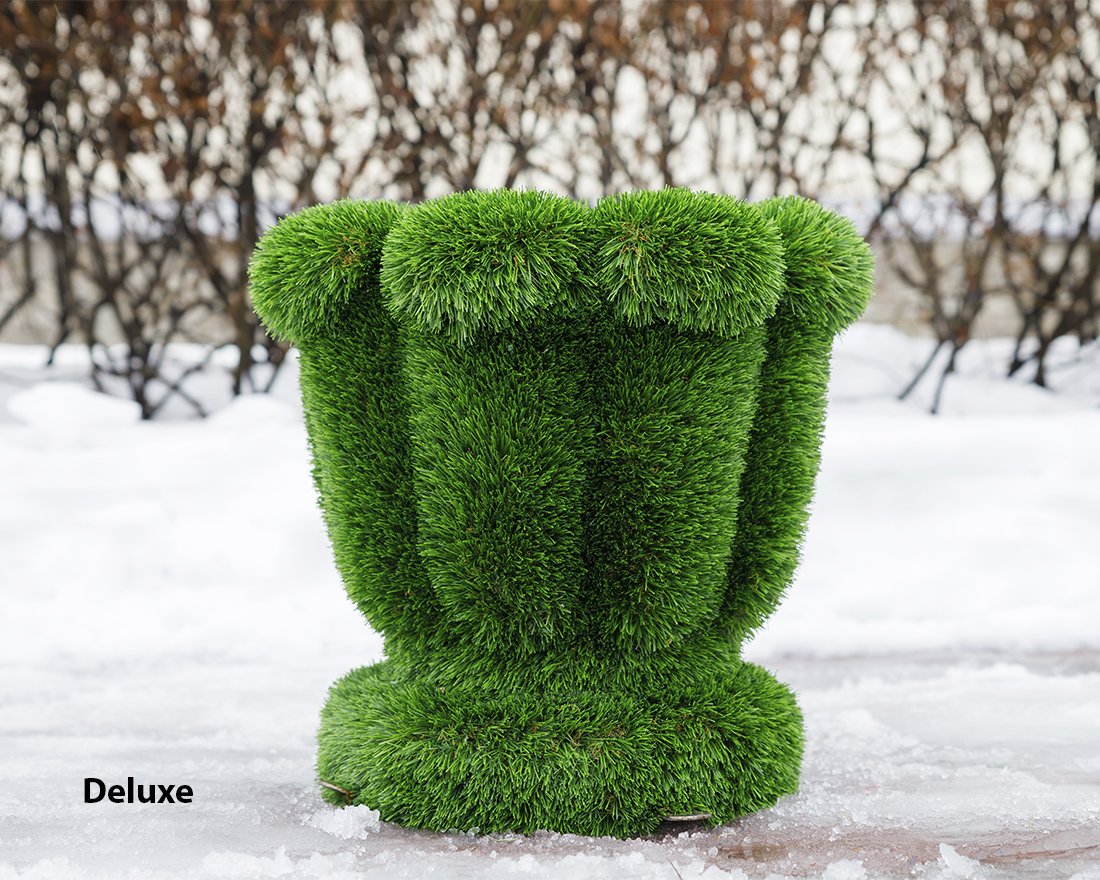 Топиари Вазон малый, 50 см - газон Premium - вид 4