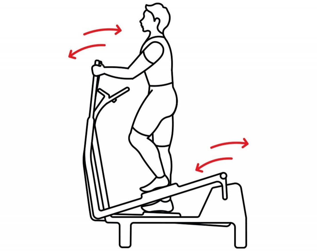 Уличный кардиотренажер Бегущая волна - вид 3