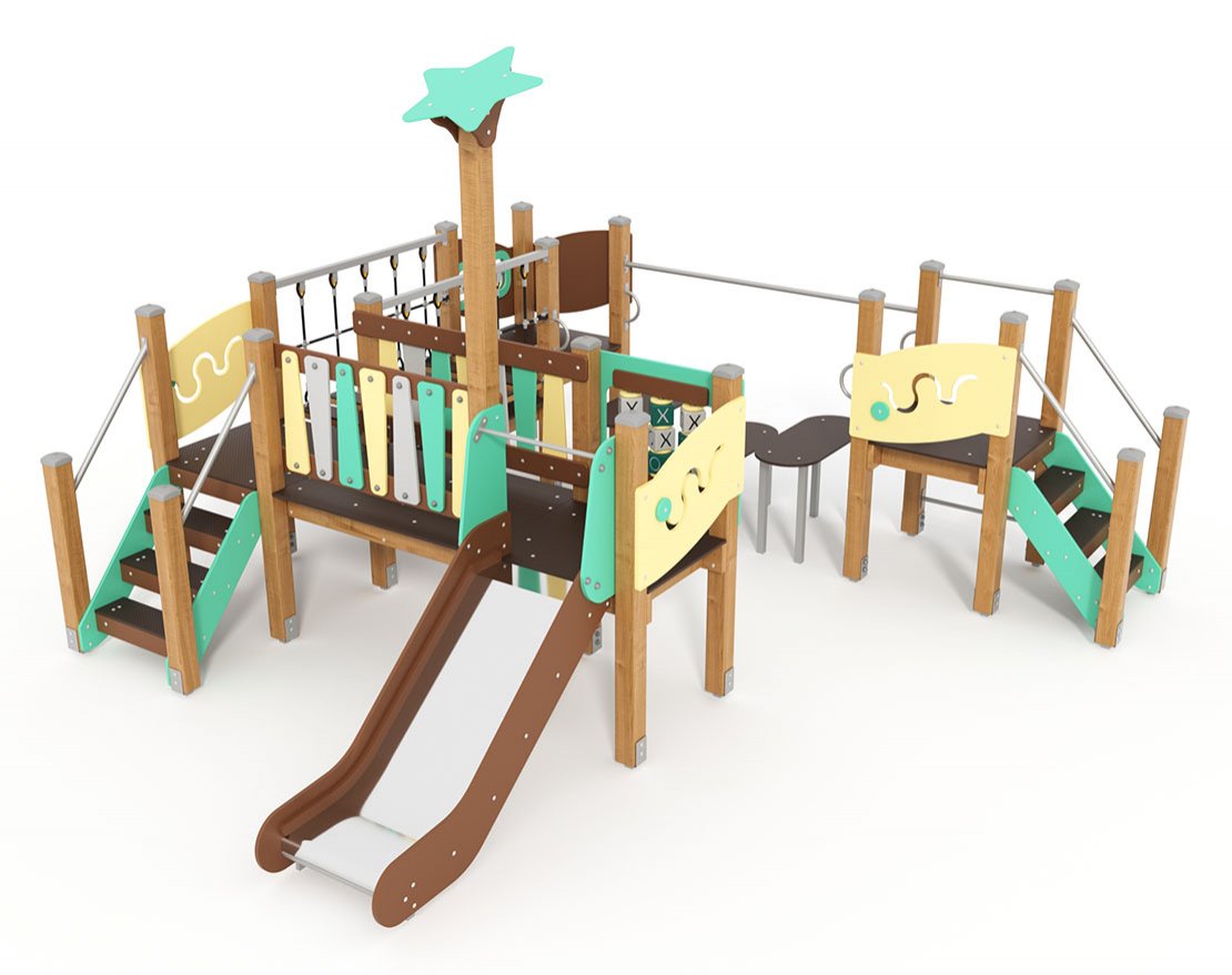 Уличный комплекс Яркая звездочка 1 - вид 4