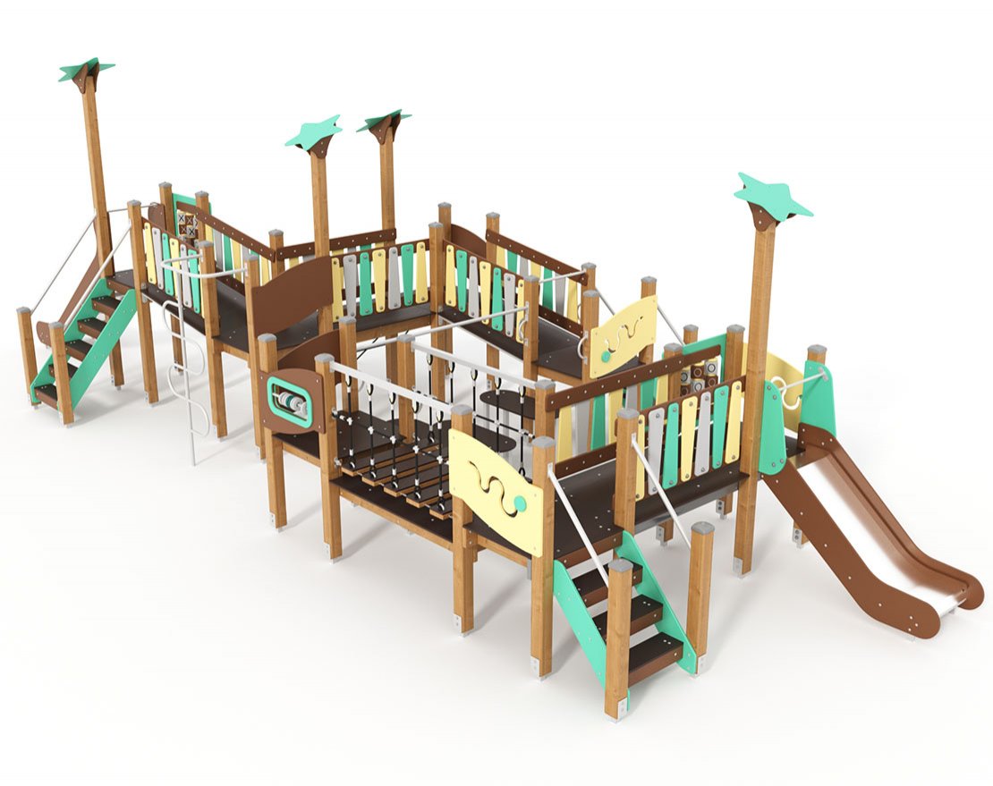 Уличный комплекс Яркая звездочка 2 - вид 3