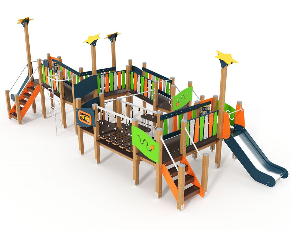 Уличный комплекс Яркая звездочка 2 - вид 4