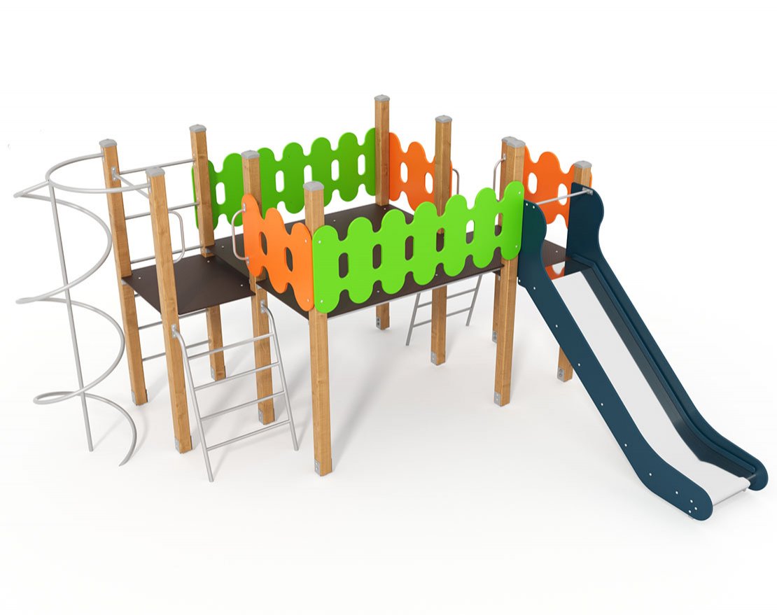 Уличный комплекс Яркая звездочка 4 - вид 3