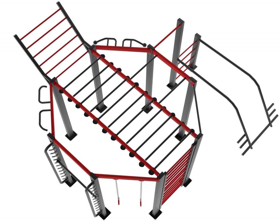 Умная спортивная площадка 005 - вид 4