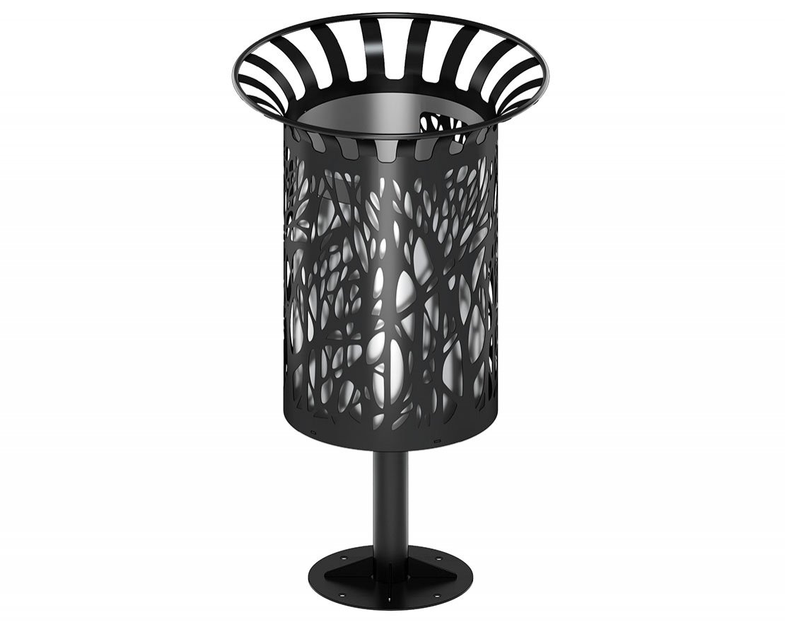 Урна Порядок 5 с баком (под анкера) - вид 5