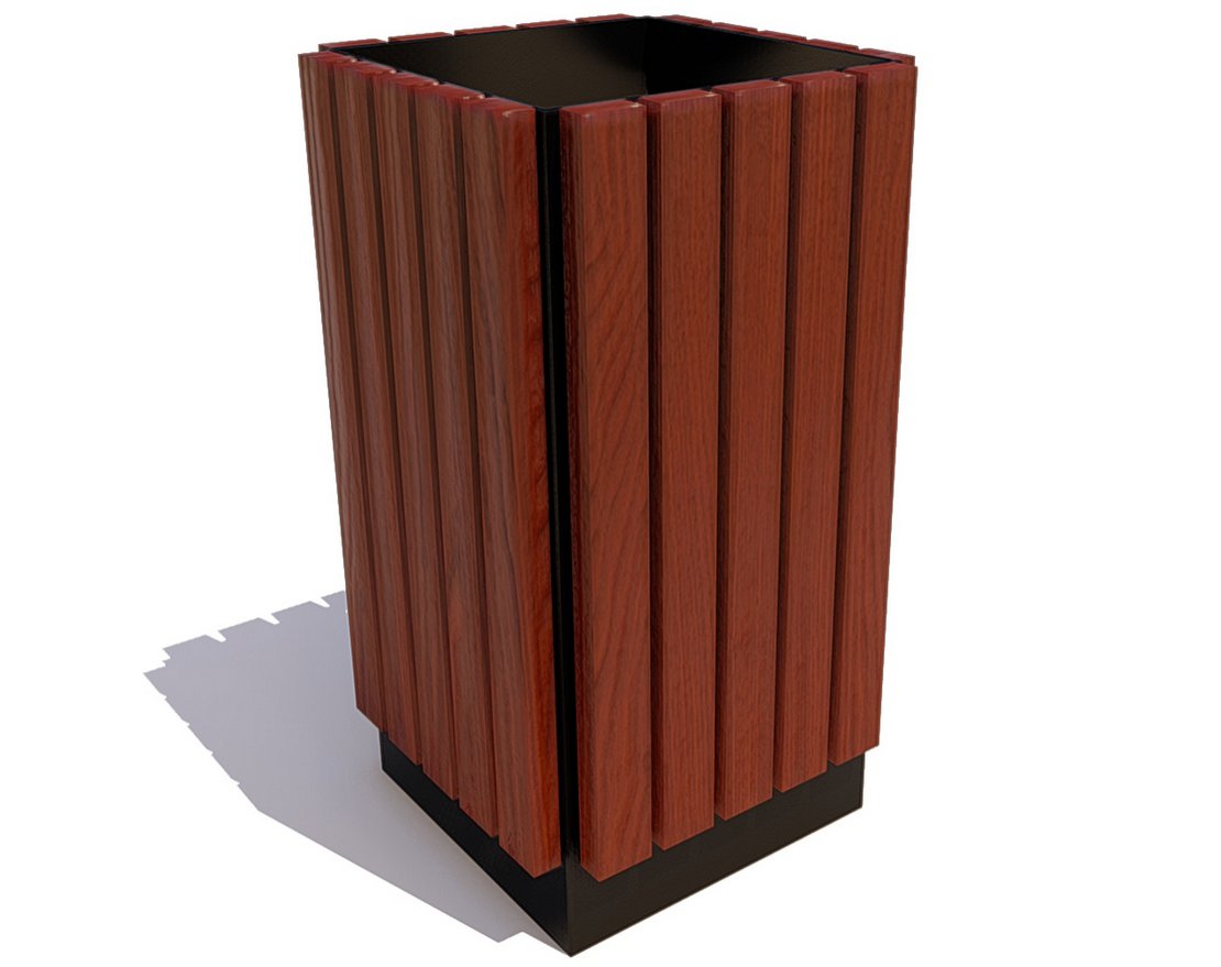 Урна уличная Вертикаль - вид 5