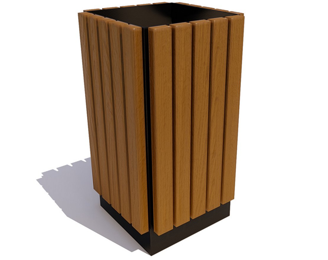 Урна уличная Вертикаль - вид 2