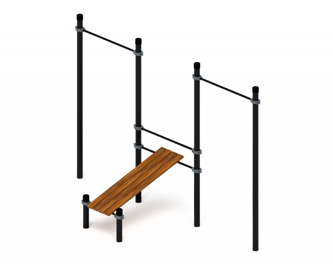 Уличный воркаут Тимворк 1 - вид 4