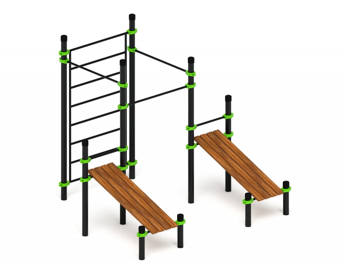 Уличный воркаут Тимворк 3 - вид 3