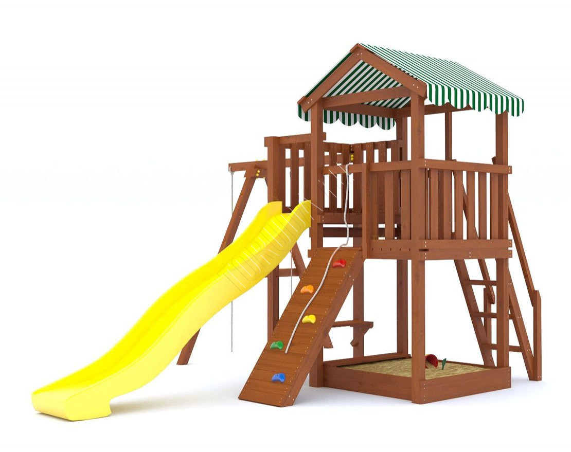 Детская игровая площадка Гарда 1 (Шоколад)