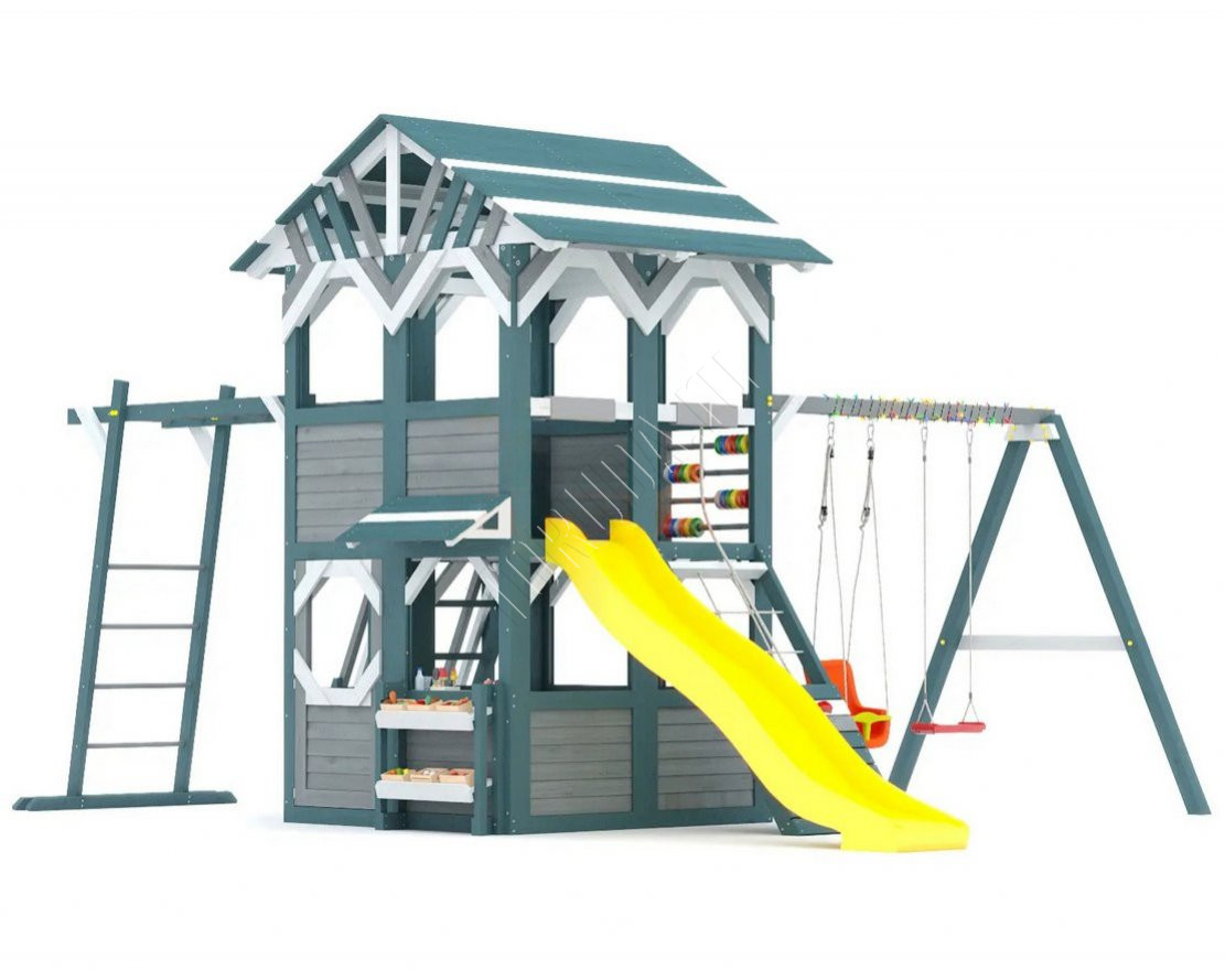 Детский игровой комплекс Домик приключений 1