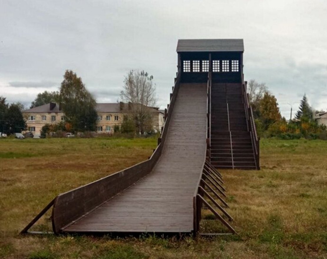 Зимняя горка Северное сияние 3 - вид 3