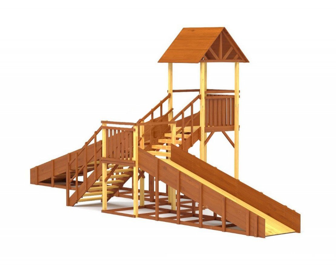 Зимняя горка TORUDA Север - 7/3 (скат 7,7 м и 5 м) - вид 2