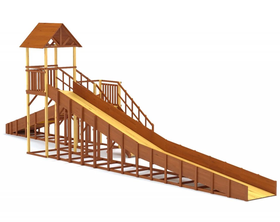 Зимняя горка TORUDA Север - 9/3 (скат 11,85 м и 6,21 м) - вид 4