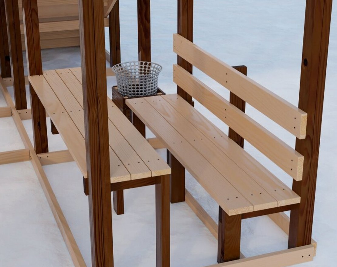 Зимняя горка Аляска 5 - вид 4