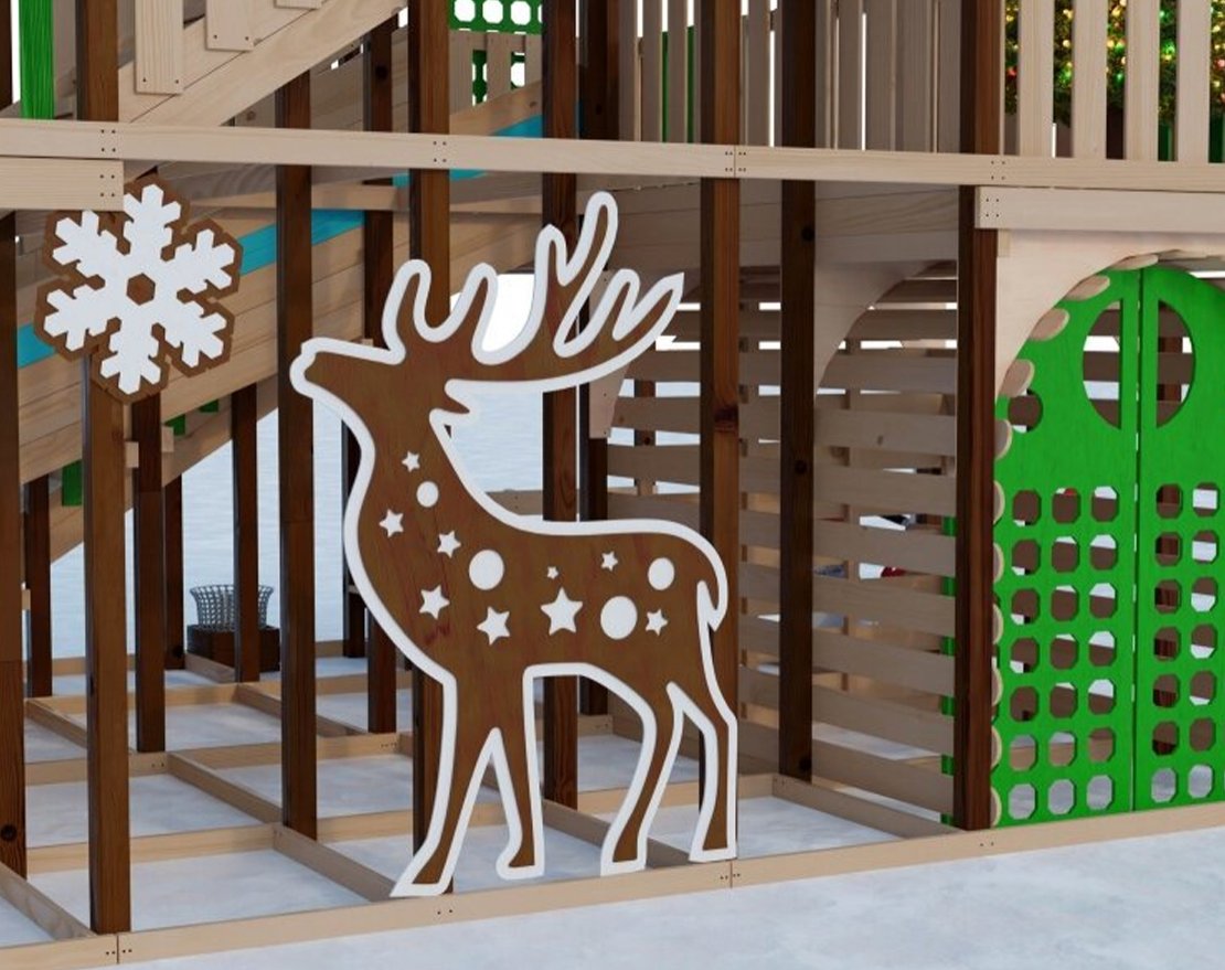 Зимняя горка Аляска 5 - вид 5